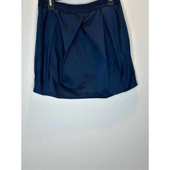 J. Crew Navy Blue Tulip Skirt Size 8 - Picture 3 of 7
